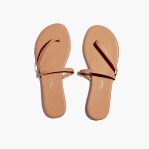 TKEES Sarit leather sandals, size 38EU/7US